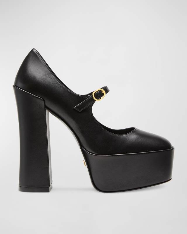 Skyhigh Mary Jane Platform Pumps